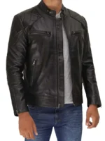 David Beckhams Leather Jacket