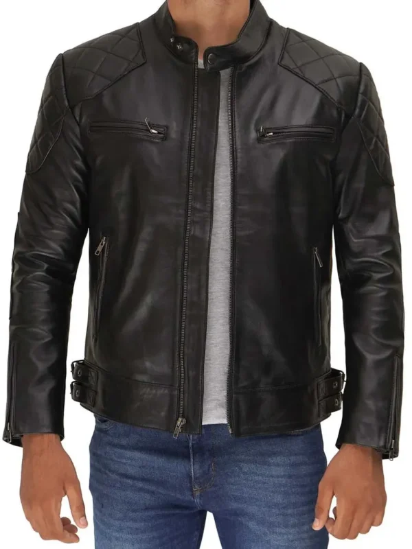 David Beckhams Leather Jacket