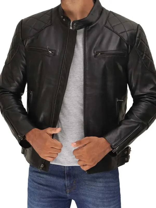 David Beckhams Leather Jacket