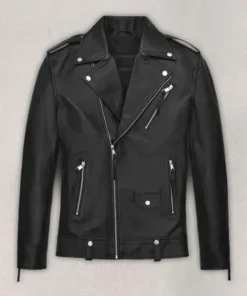 Ansel Elgort Leather Jacket