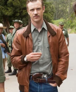 Boyd Holbrook Narcos Season 1 Leather Jacket