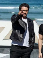 James Franco Black Leather Jacket