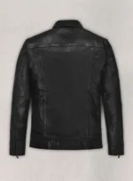 Sam Worthington Black Leather Jacket