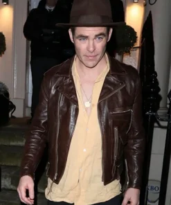 Chris Pine Leather Jacket
