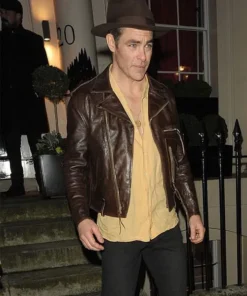Chris Pine Leather Jacket