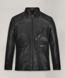 Johnny Depp Black Leather Jacket