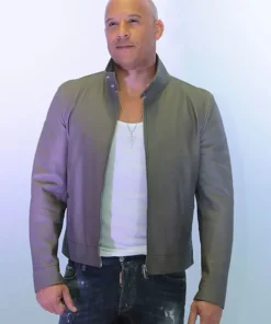 Vin Diesel Light Brown Leather Jacket
