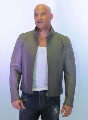 Vin Diesel Light Brown Leather Jacket