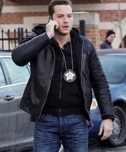 Jesse Lee Soffer Chicago PD Leather Jacket