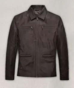 Sam Worthington Kidnapping Mr Heineken Leather Jacket