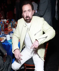 Nicolas Cage Leather Jacket