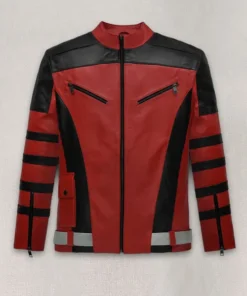 Dwayne Johnson Red One Leather Jacket