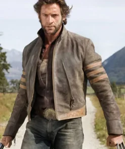 X - Men Origins Wolverine Leather Jacket