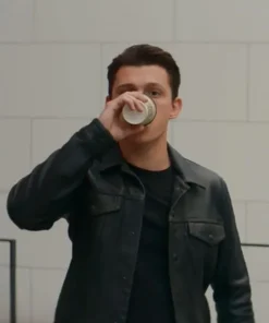 Tom Holland Uncharted Leather Jacket
