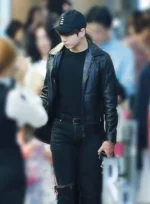 Jungkook Leather Jacket #1