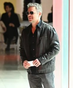 Matt Damon Leather Jacket