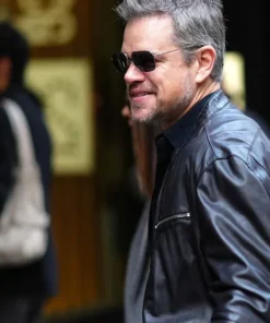 Matt Damon Leather Jacket