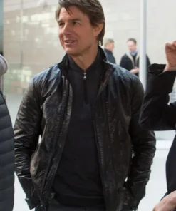 Tom Cruise Mission Impossible Rogue Nation Leather Jacket