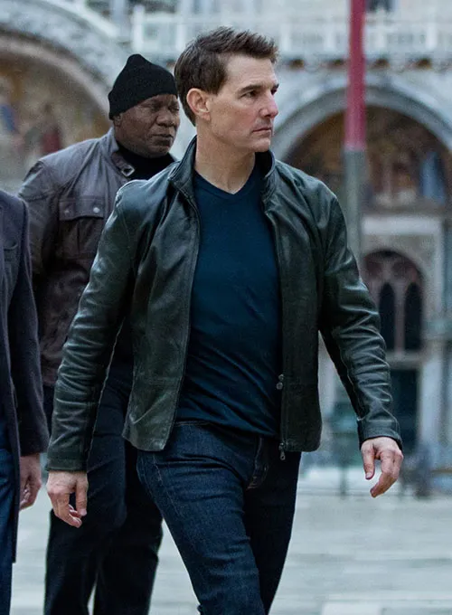 Tom Cruise Mission Impossible Dead Reckoning Leather Jacket