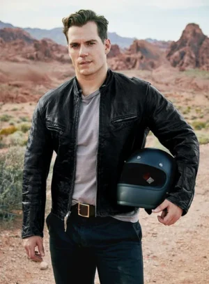 Henry Cavill Leather Jacket