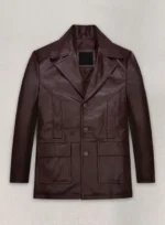 Johnny Depp Donnie Brasco Leather Blazer