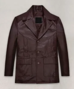 Johnny Depp Donnie Brasco Leather Blazer