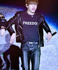 Kim Taehyung Leather Jacket