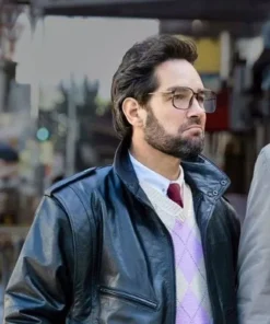 Paul Rudd The Shrink Next Door Leather Jacket