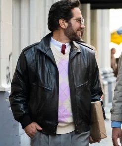 Paul Rudd The Shrink Next Door Leather Jacket