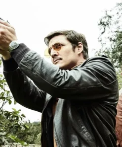 Pedro Pascal Narcos Season 2 Leather Jacket
