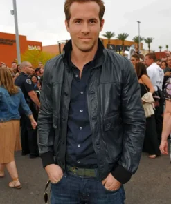 Ryan Reynolds Leather Jacket