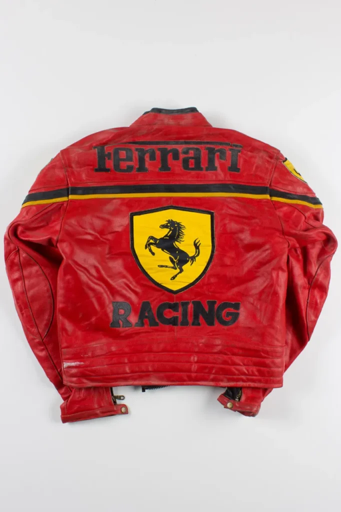 Red Ferrari Racing Jacket