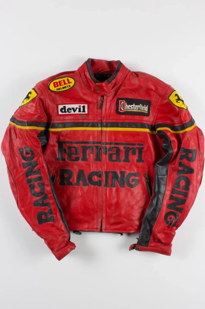 Red Ferrari Racing Jacket