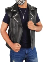 Across The Spider-verse Spider-punk Leather Vest