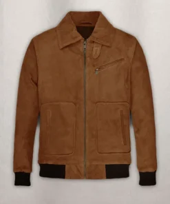 Armie Hammer Man From Uncle Leather Jacket