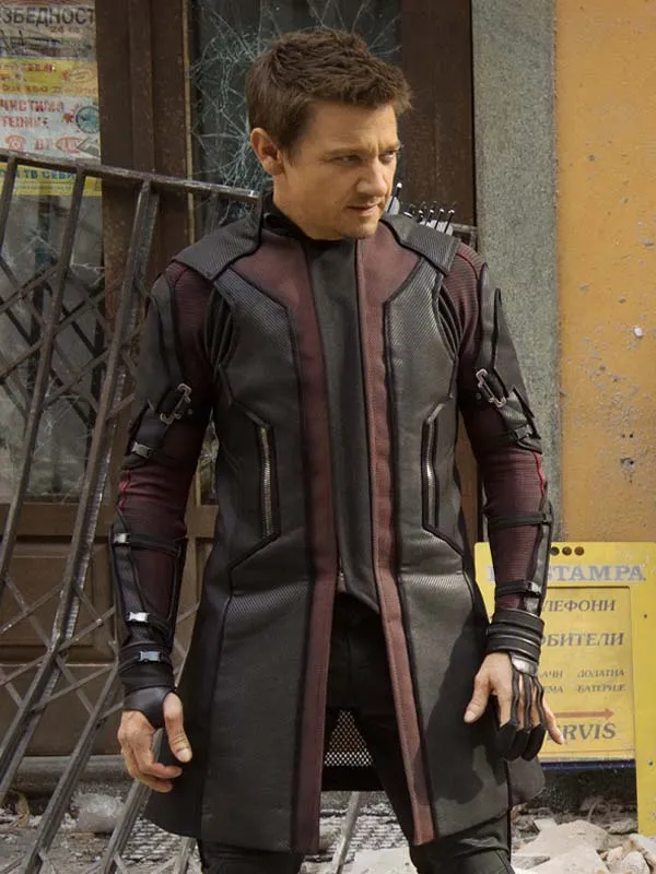 Avengers Age of Ultron Hawkeye Jeremy Renner Coat