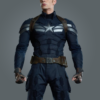 Captain America The Winter Soldier Blue Jacket