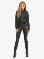 Black Widow Avengers Endgame Leather Jacket