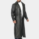 Blade Leather Trench Coat