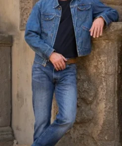 Brad Pitt Once Upon a Time in Hollywood Denim Jacket
