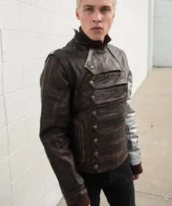 Bucky Barnes Soldier Leather Jacket