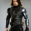 Bucky Barnes Soldier Leather Jacket