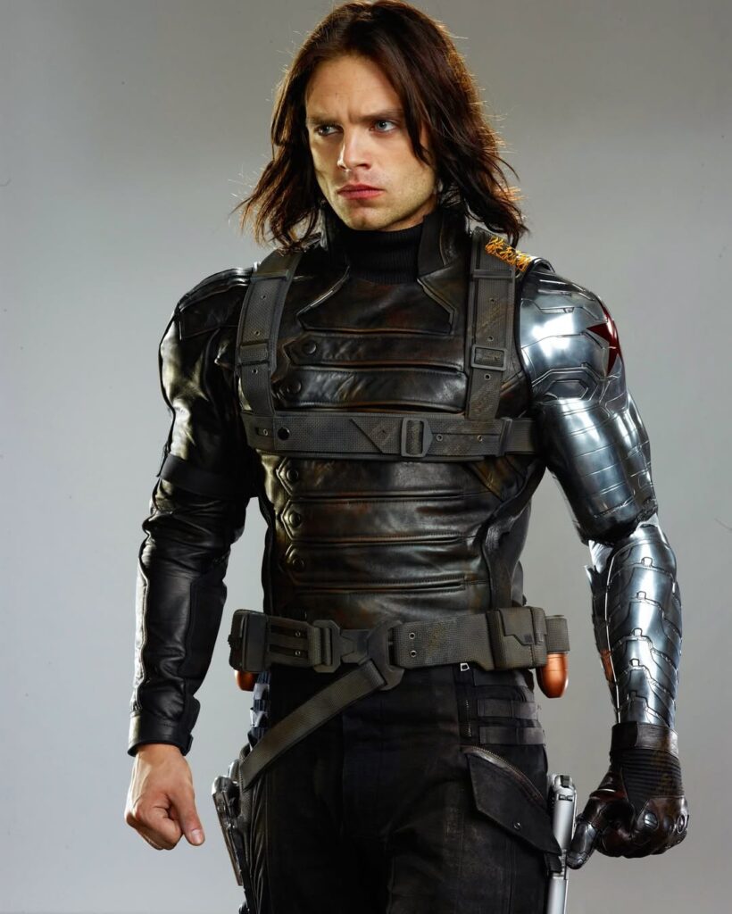 Bucky Barnes Soldier Leather Jacket