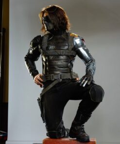 Bucky Barnes Soldier Leather Jacket