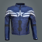 Captain America The Winter Soldier Blue Jacket