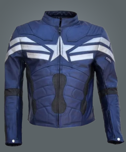 Captain America The Winter Soldier Blue Jacket