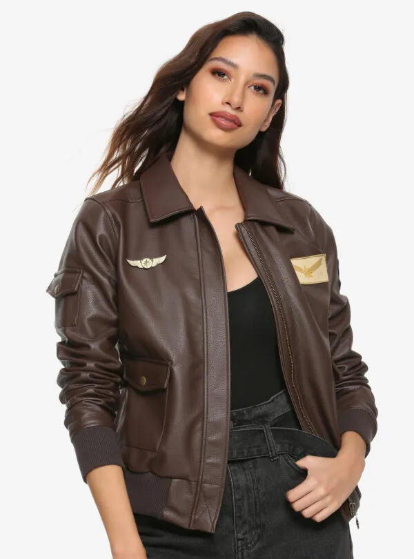 Captain Marvel Brie Larson Jacket