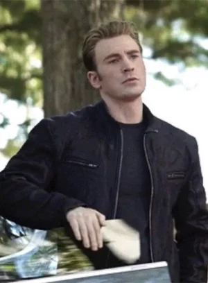 Chris Evans Avengers: Endgame Leather Jacket