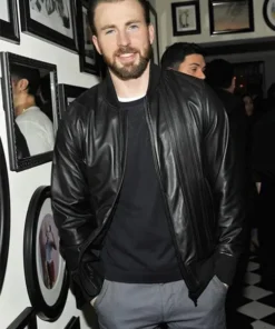 Chris Evans Leather Jacket