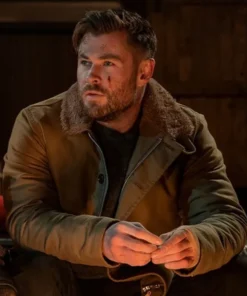 Chris Hemsworth Extraction 2 Cotton Jacket